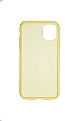 Силиконовый чехол SoundBerry для iPhone 11, LIGHT YELLOW (full silicone) цена и информация | Чехлы для телефонов | kaup24.ee