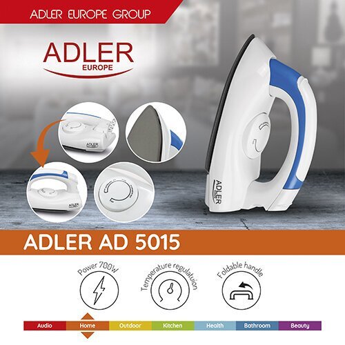 Adler AD 5015 hind ja info | Triikrauad, riideaurutid | kaup24.ee