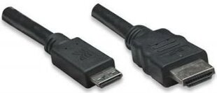 Techly ICOC-HDMI-B-025 цена и информация | Кабели и провода | kaup24.ee