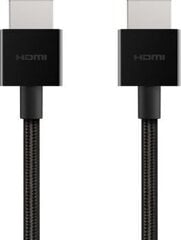 Belkin AV10176bt1M-BLK, HDMI, 1 m цена и информация | Кабели и провода | kaup24.ee