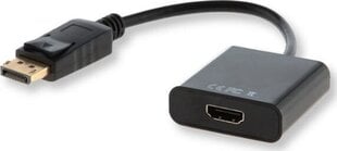 Savio CL-55B, DP/HDMI, 20 cm цена и информация | Кабели и провода | kaup24.ee