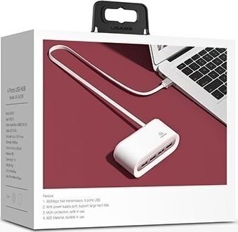 Usams SJ238FX01 цена и информация | USB jagajad, adapterid | kaup24.ee