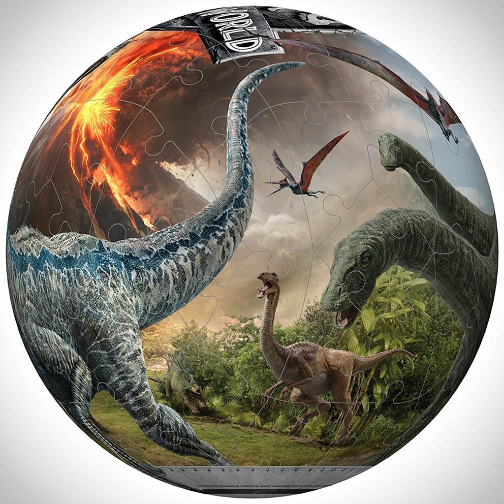 3D pusle Ravensburger Jurrasic World, 72- osaline hind ja info | Pusled | kaup24.ee