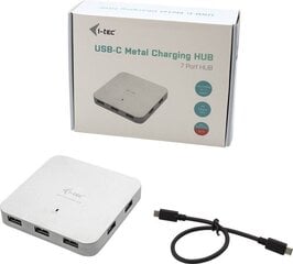 USB-jaotur C i-Tec C31HUBMETAL7 hind ja info | USB jagajad, adapterid | kaup24.ee
