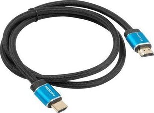 Lanberg CA-HDMI-P20CU-0010-BK, 1 м цена и информация | Кабели и провода | kaup24.ee