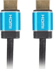 Lanberg CA-HDMI-P20CU-0010-BK, 1 м цена и информация | Кабели и провода | kaup24.ee