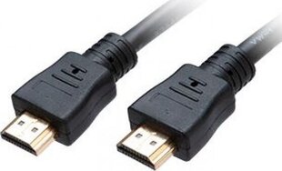 Akasa AK-CBHD19-10BK, HDMI, 1 м цена и информация | Кабели и провода | kaup24.ee