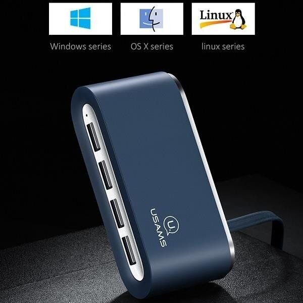 Usams 65861-uniw цена и информация | USB jagajad, adapterid | kaup24.ee