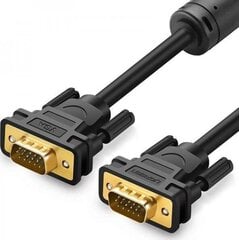 VGA -kaabel UGREEN VG101, FullHD, 3 m, must цена и информация | Кабели и провода | kaup24.ee