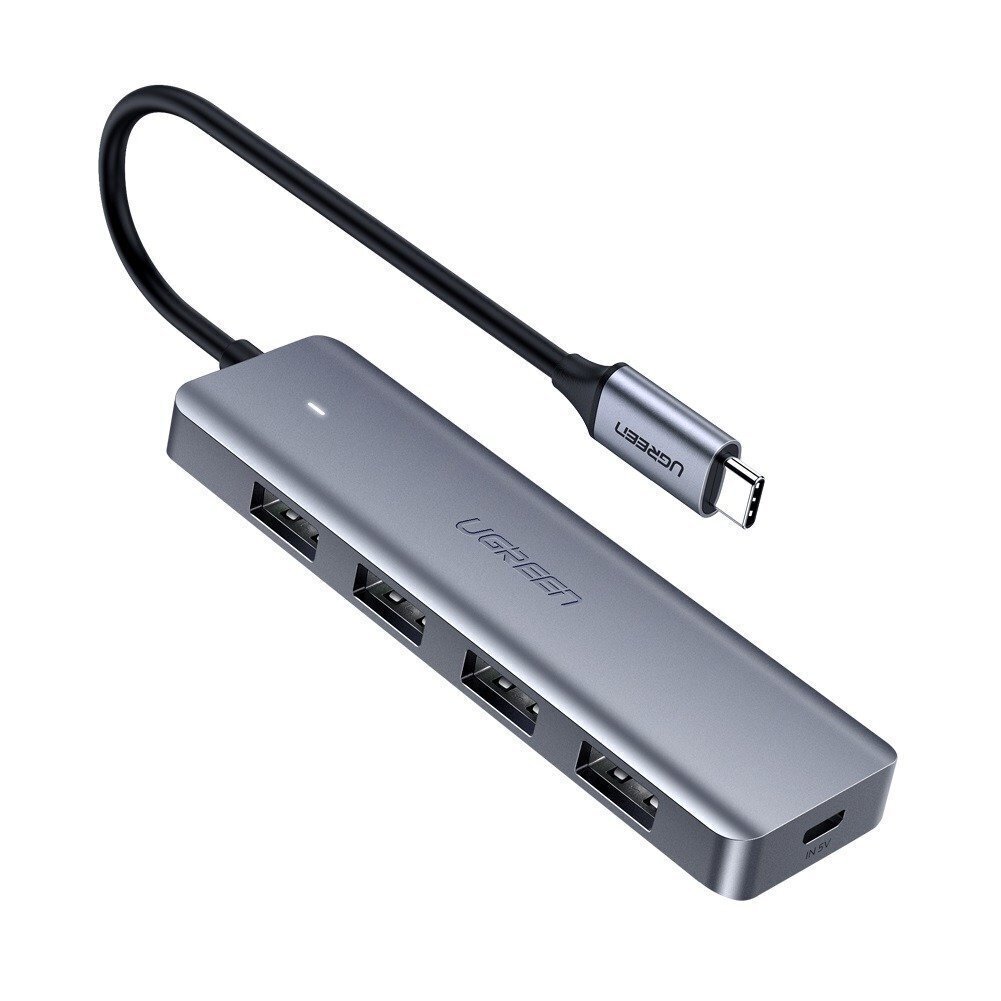 Rummu Ugreen CM219 USB 3.0, USB-C, mikro-USB, hall hind ja info | USB jagajad, adapterid | kaup24.ee