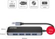 Unitek H1109A цена и информация | USB jagajad, adapterid | kaup24.ee