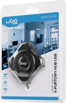 UGO UHU-1689 цена и информация | USB jagajad, adapterid | kaup24.ee