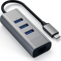 Satechi ST-TC2N1USB31AM hind ja info | USB jagajad, adapterid | kaup24.ee