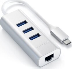 Satechi ST-TC2N1USB31AS цена и информация | Адаптеры и USB-hub | kaup24.ee