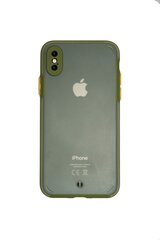 Чехол для iPhone X/XS, DARK GREEN, PC/C. цена и информация | Чехлы для телефонов | kaup24.ee