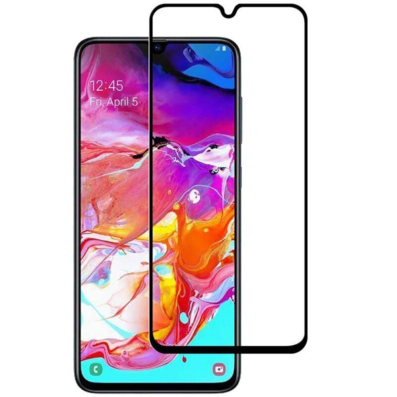 Ekraani kaitseklaas telefonile SAMSUNG A91 Tempered glass Full Glue, Full Cover SOUNDBERRY hind ja info | Ekraani kaitsekiled | kaup24.ee