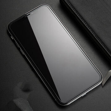 Ekraani kaitseklaas telefonile ANTIBROKEN iPhone XSMAX/11 PRO MAX BLACK Tempered glass Full Glue, Full Cover SOUNDBERRY цена и информация | Ekraani kaitsekiled | kaup24.ee