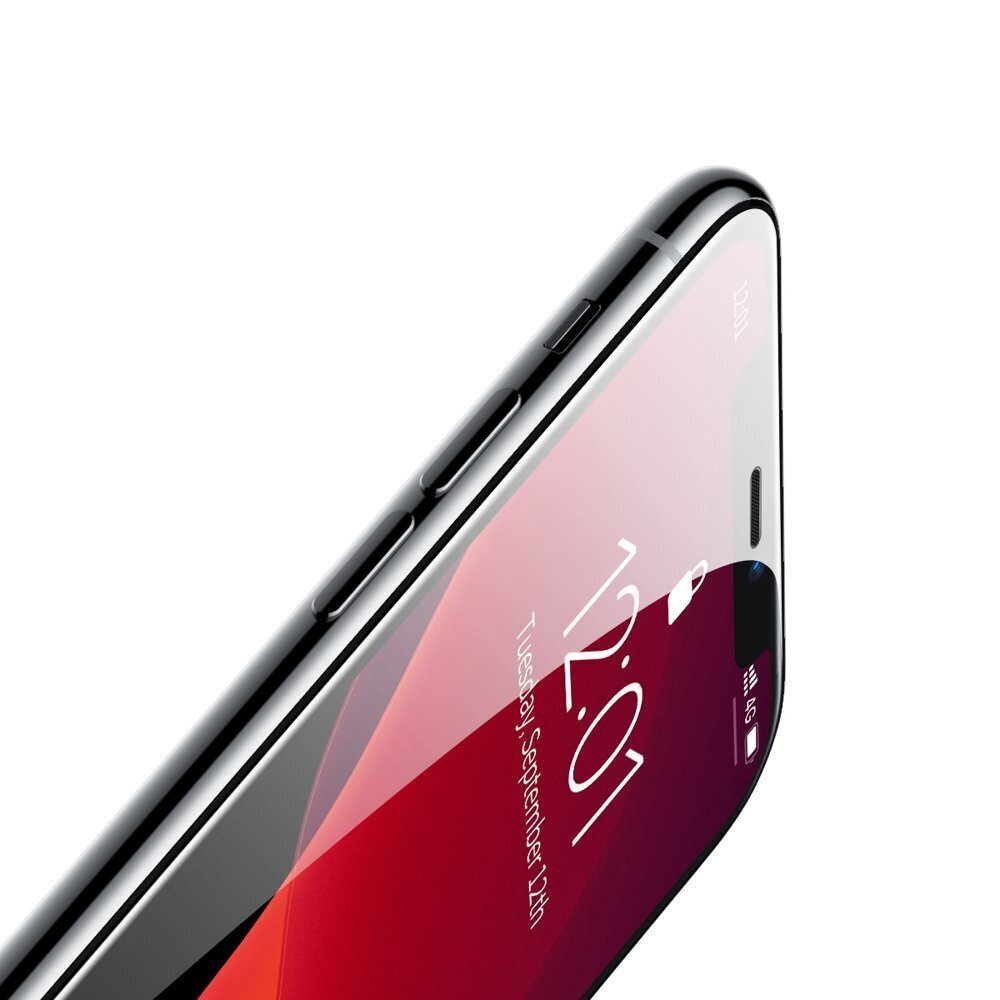 Kaitseklaas Baseus telefonile Apple iPhone Xr, Black цена и информация | Ekraani kaitsekiled | kaup24.ee