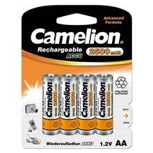 Camelion элементы Rechargeable Batteries Ni-MH, AA/HR6, 2500 мАч, 4 шт. цена и информация | Батерейки | kaup24.ee