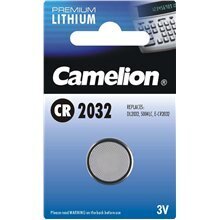 Patarei Camelion Lithium Button Celles 3 V, CR2032, 1 tk. hind ja info | Patareid | kaup24.ee