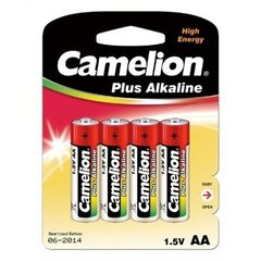 Patareid Camelion Plus Alkaline, AA/LR06, 4 tk. hind ja info | Camelion Mobiiltelefonid, foto-, videokaamerad | kaup24.ee