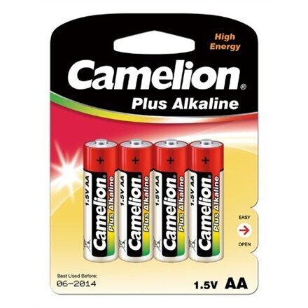 Patareid Camelion Plus Alkaline, AA/LR06, 4 tk. hind ja info | Patareid | kaup24.ee