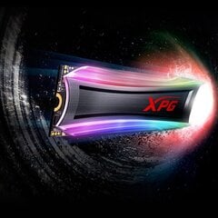 Твердотельный накопитель ADATA XPG Spectrix S40G M2, 4000 Гб, PCI Express 3.0, NVMe цена и информация | Внутренние жёсткие диски (HDD, SSD, Hybrid) | kaup24.ee