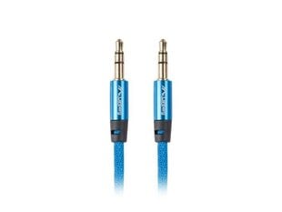 Audiokaabel Lanberg CA-MJMJ-10CU-0020-BL цена и информация | Кабели и провода | kaup24.ee