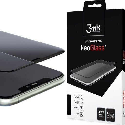 LCD kaitseklaas 3MK Neo Glass Samsung S10 Lite/A91 must цена и информация | Ekraani kaitsekiled | kaup24.ee