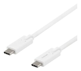 Deltaco USBC-1504, USB-C, 2m hind ja info | Kaablid ja juhtmed | kaup24.ee