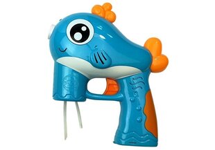 Пистолет с мыльными пузырями "Синяя рыбка" цена и информация | Игрушки для песка, воды, пляжа | kaup24.ee