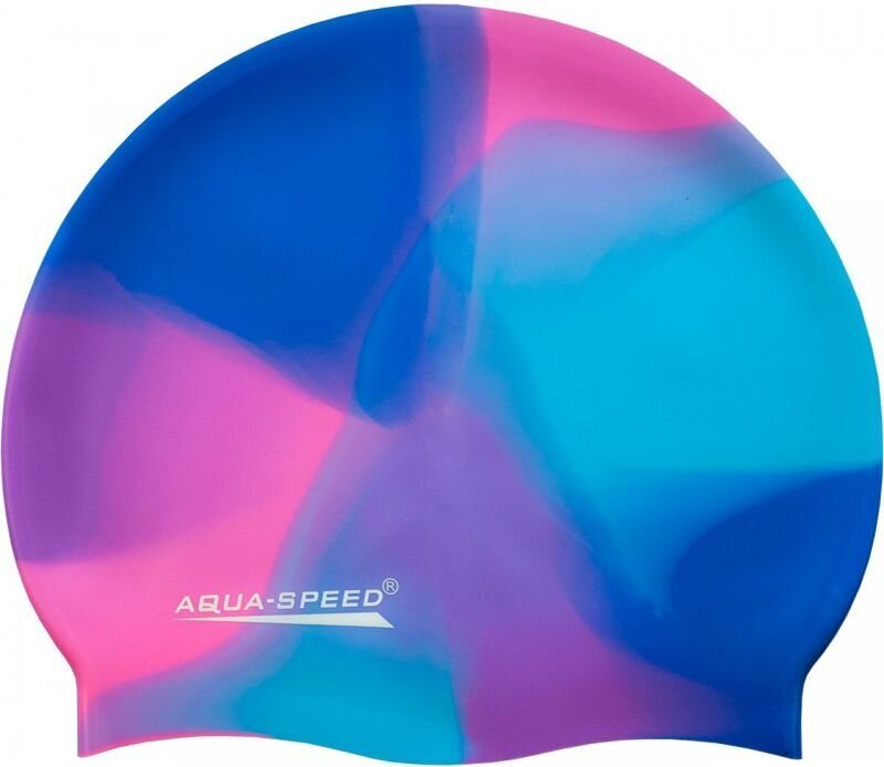 Ujumismüts Aqua Speed Bunt, tumesinine/roosa hind ja info | Ujumismütsid | kaup24.ee