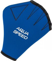 Käelestad Aqua Speed Neopren, sinine hind ja info | Ujumislestad | kaup24.ee