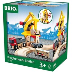 Грузовая станция Brio Railway, 33280 цена и информация | Игрушки для мальчиков | kaup24.ee