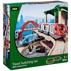 Набор поезда с рельсами Brio Railway, 33512 цена и информация | Игрушки для мальчиков | kaup24.ee