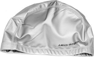 Шапочка для плавания Aqua Speed Profi, серая цена и информация | Шапки для плавания | kaup24.ee