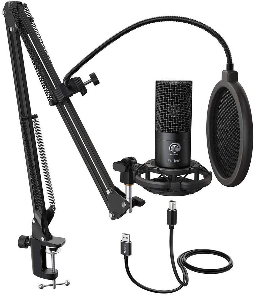 Stuudio mikrofoni komplekt Fifine T669 hind ja info | Mikrofonid | kaup24.ee