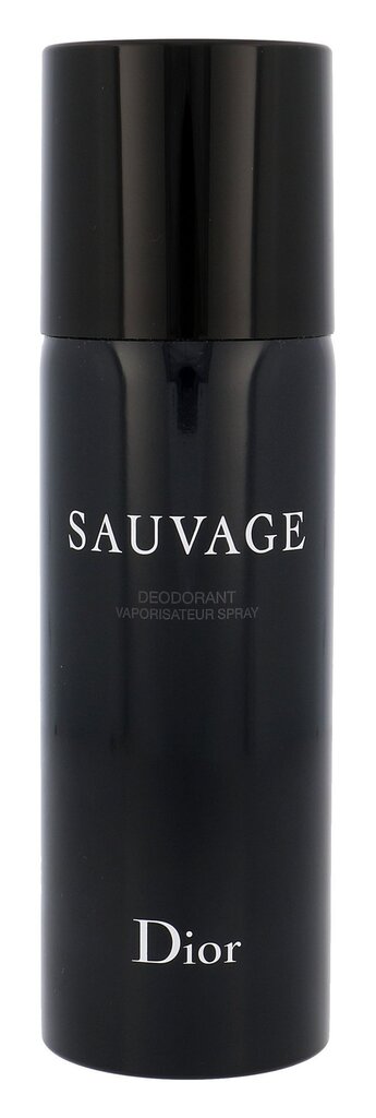 Spreideodorant Dior Sauvage meestele 150 ml цена и информация | Lõhnastatud kosmeetika meestele | kaup24.ee