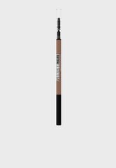 Automaatne kulmupliiats harjaga Maybelline New York Brow Ultra Slim Deep Brown, 9 g hind ja info | Kulmuvärvid, -pliiatsid | kaup24.ee