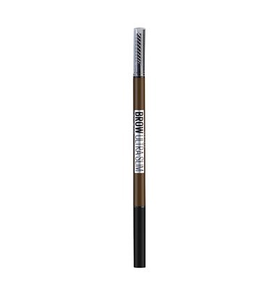 Automaatne kulmupliiats harjaga Maybelline New York Brow Ultra Slim Deep Brown, 9 g hind ja info | Kulmuvärvid, -pliiatsid | kaup24.ee