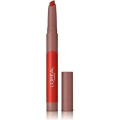 Huulepulk L'Oreal Paris Infaillible Matte Crayon 2,5 g, 110 Caramel Rebel цена и информация | Помады, бальзамы, блеск для губ | kaup24.ee