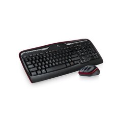 Клавиатура и мышь Logitech 920-003978, черные цена и информация | Клавиатура с игровой мышью 3GO COMBODRILEW2 USB ES | kaup24.ee