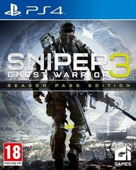 Sniper Ghost Warrior 3 Season Pass Edition PS4 цена и информация | Компьютерные игры | kaup24.ee