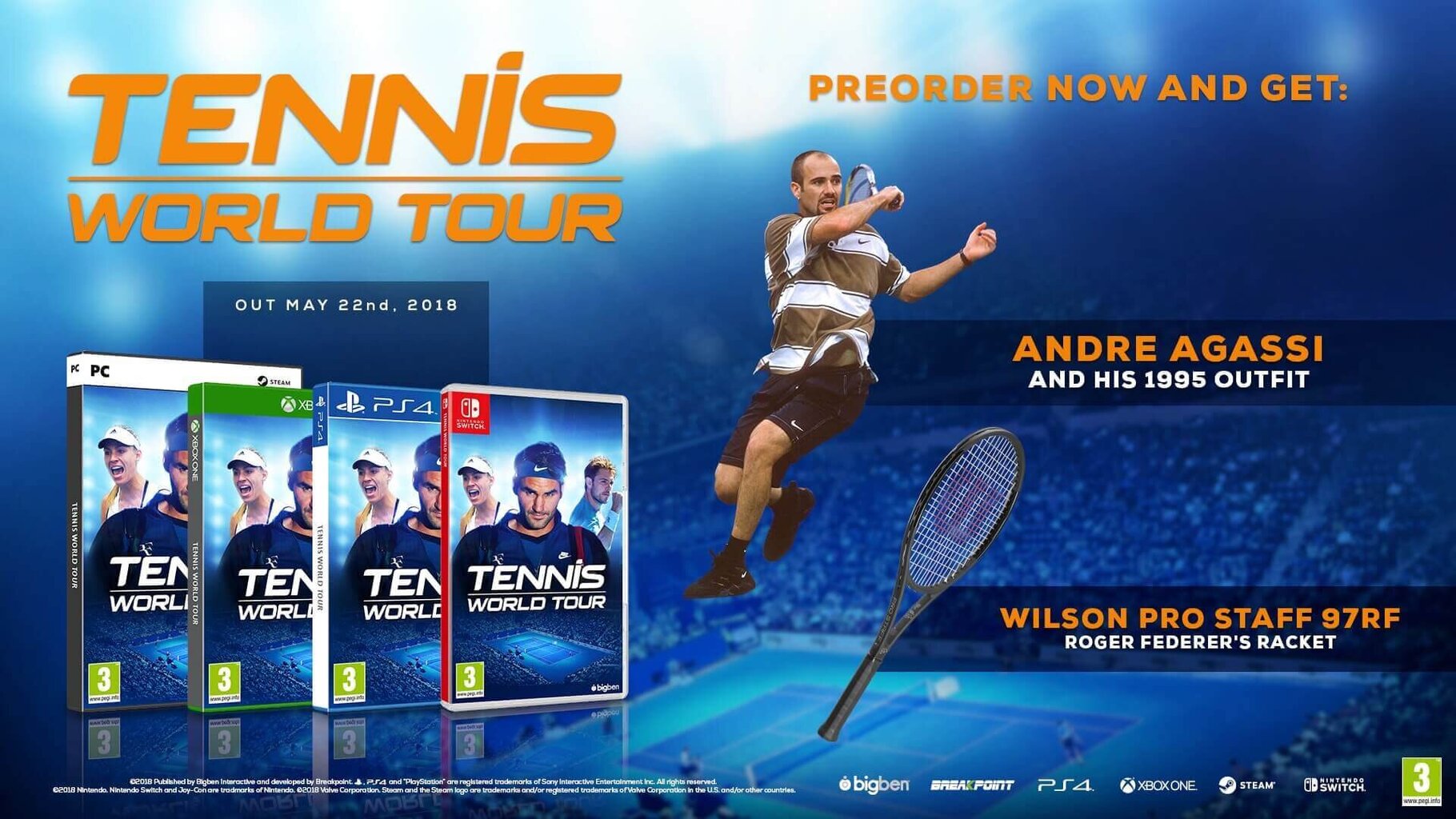 TENNIS WORLD TOUR XBOX hind ja info | Arvutimängud, konsoolimängud | kaup24.ee