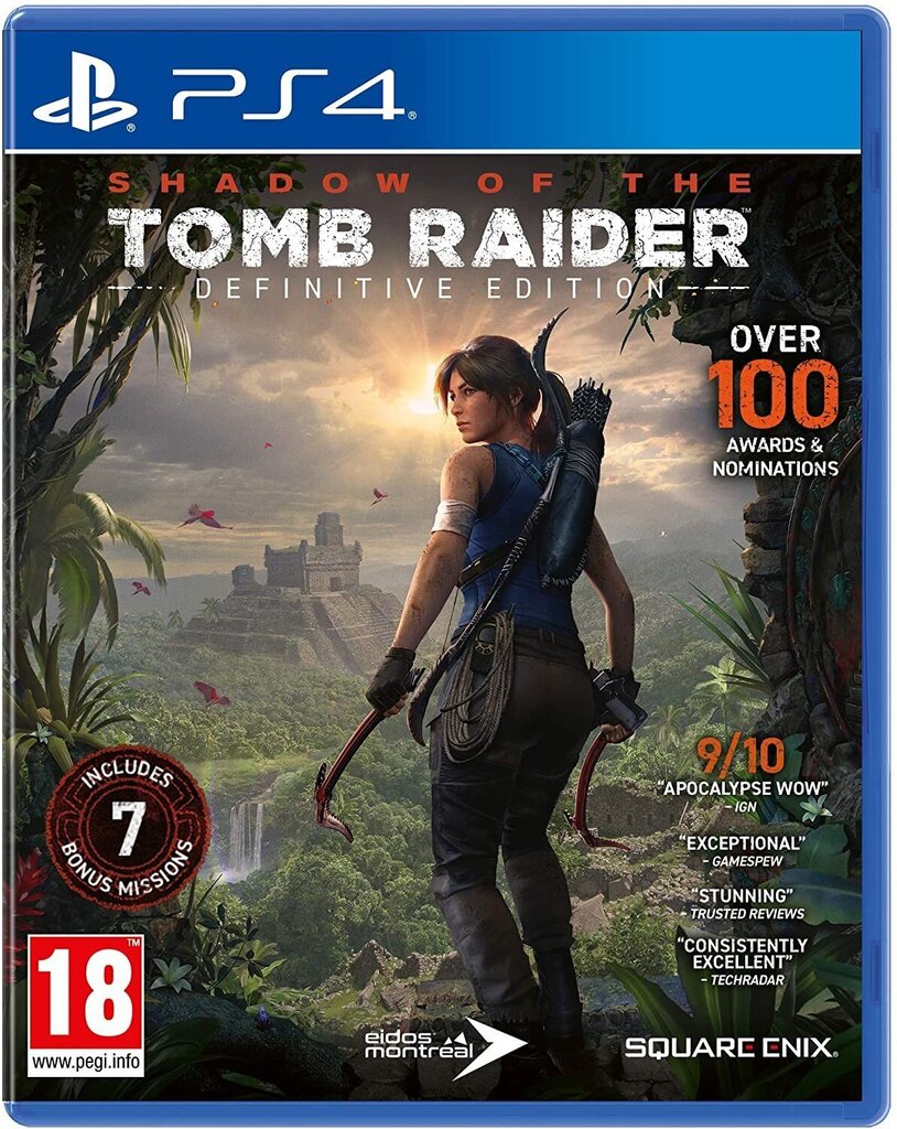 PlayStation 4 Mäng Shadow of the Tomb Raider Definitive Edition цена и информация | Arvutimängud, konsoolimängud | kaup24.ee