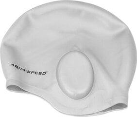 Шапочка для плавания Aqua Speed Ear Cap, серая цена и информация | Шапочки для плавания | kaup24.ee