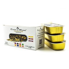 Punase veini suitsulaastud purkides, Cook In Wood, Red Wine BBQ aluminium tray chips, 3x50 g цена и информация | Коптильни, аксессуары | kaup24.ee