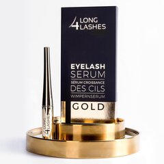 XL Size Ripsmete kasvu soodustav seerum - Long 4 Lashes GOLD Eyelash Enhancing Serum 4 ml hind ja info | Long4Lashes Kosmeetika, parfüümid | kaup24.ee