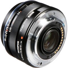 M.Zuiko Digital 17mm f/1.8, black hind ja info | Objektiivid | kaup24.ee