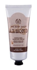 Käte- ja küüntekreem The Body Shop Almond 100 ml hind ja info | Kehakreemid, kehaspreid | kaup24.ee